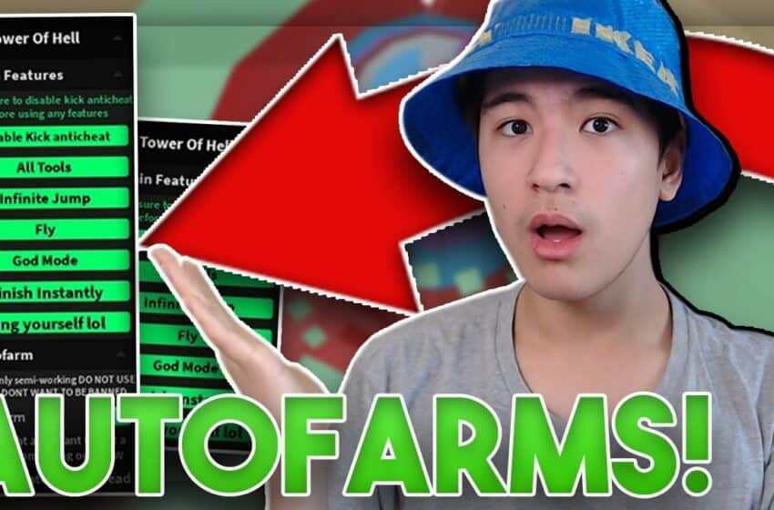  TOH Script Roblox Autofarm GUI Tower of Hell Exploit