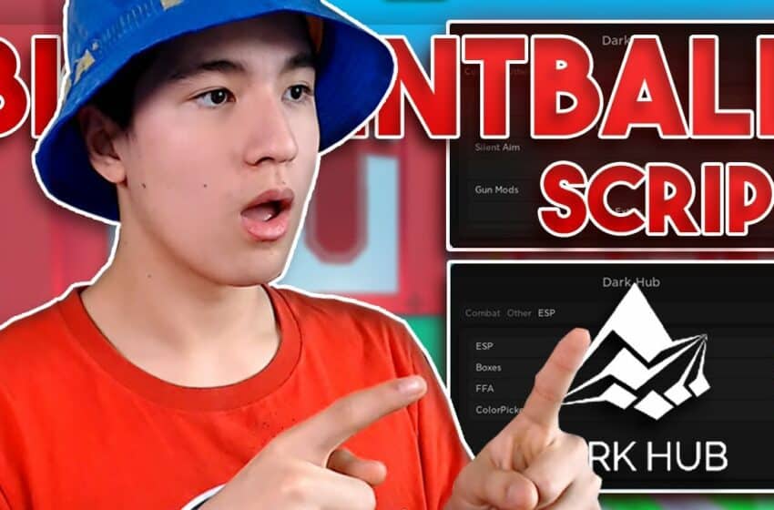  Roblox Big Paintball Aimbot Darkhub Script Unlock ALL GUNS