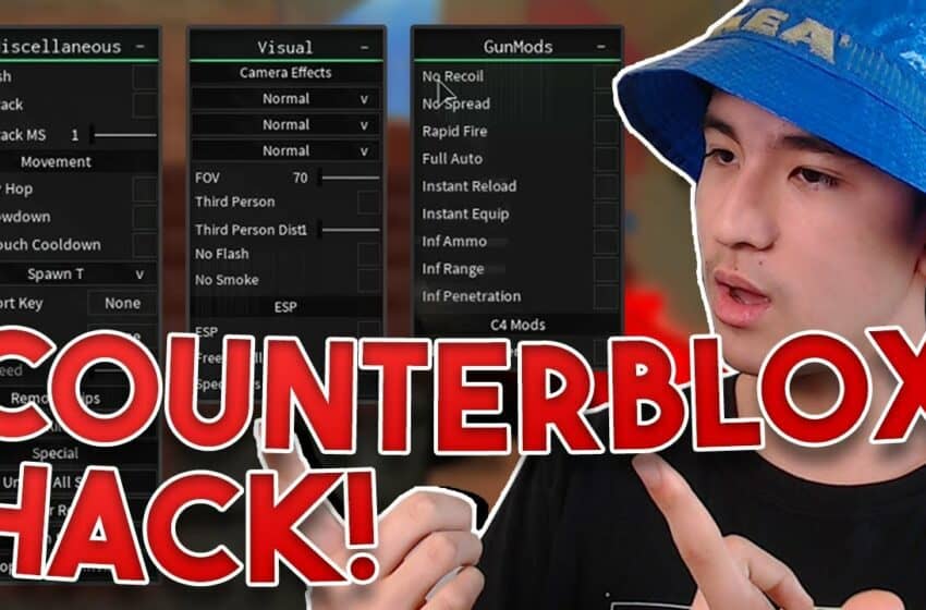  CB:GO Roblox Counterblox Hexhub OP Script GUI
