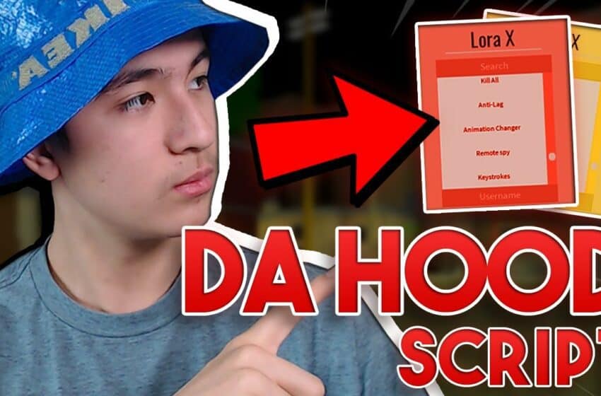  Da Hood Lora X Roblox Script