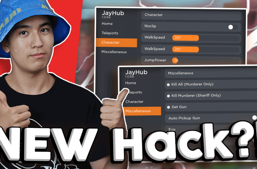  Roblox Murder Mystery 2 Script Jayhub MM2 GUI