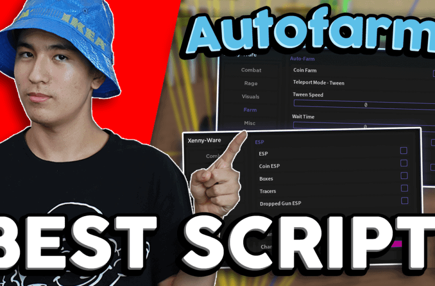  V1 MM2 Roblox Murder Mystery 2 Script Xenny GUI