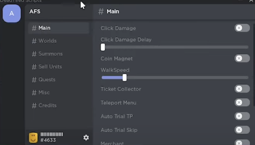Roblox AFS autofarm hack
