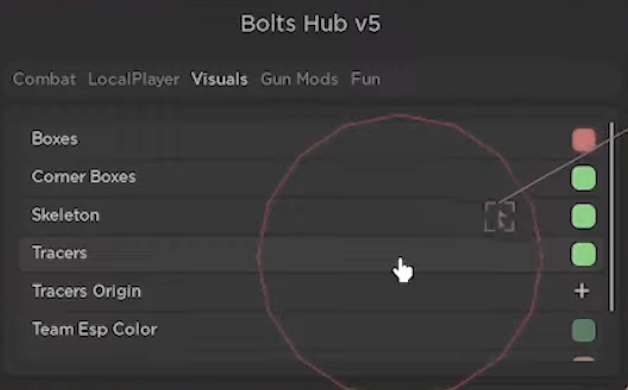 boltshub esp for strucid