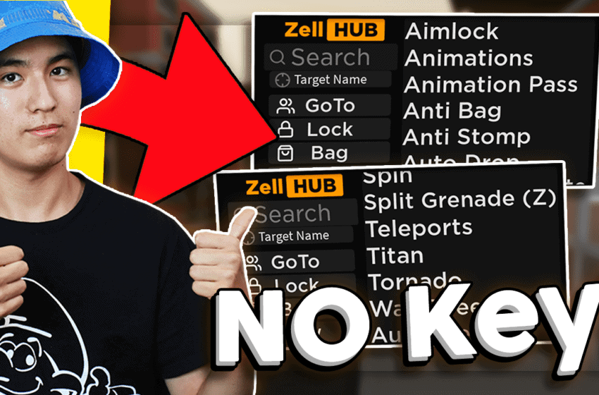  Roblox Zell Hub Da Hood Script GUI