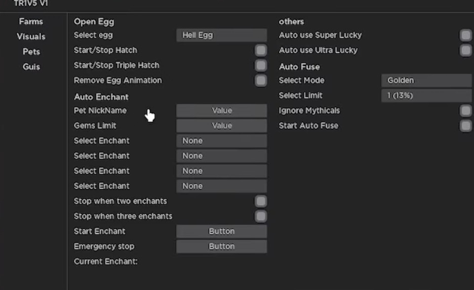 auto hatch egg pet sim x