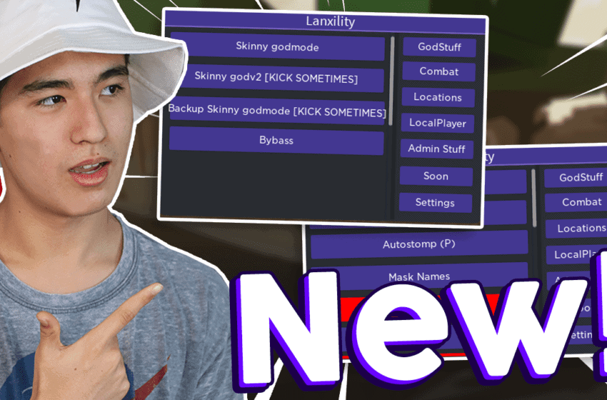  Roblox Lanxilty V2 GUI Da Hood Script Hack