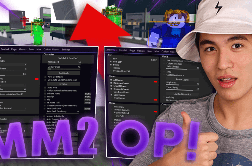  Roblox MM2 Script Murder Mystery OP Exploit GUI