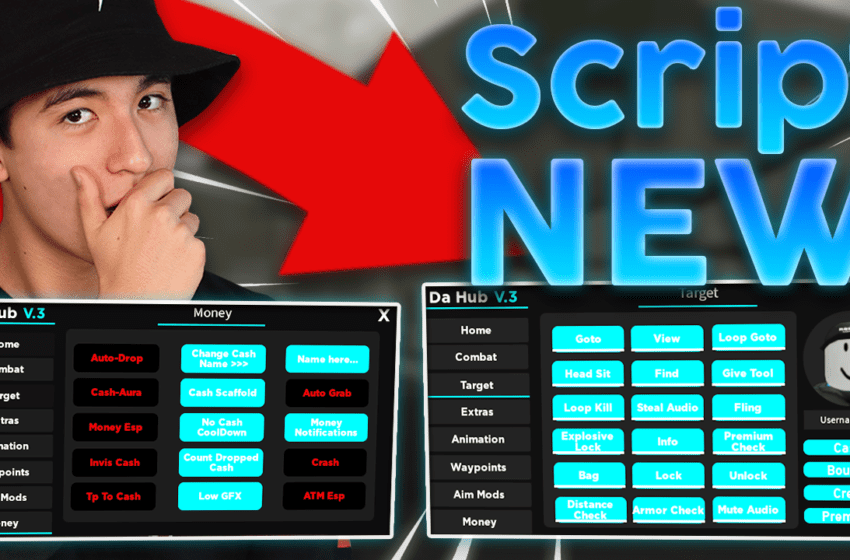  OP KEYLESS Da hood Script GUI Dahub Exploit