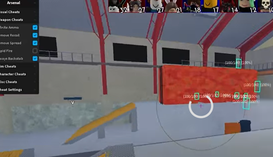 arsenal roblox exploits