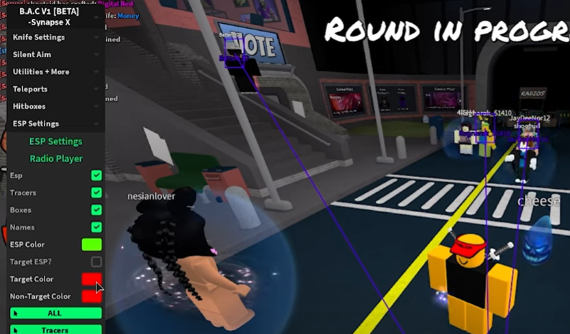 assassin script roblox assassin aimbot exploit