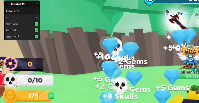 combat rift script roblox gui