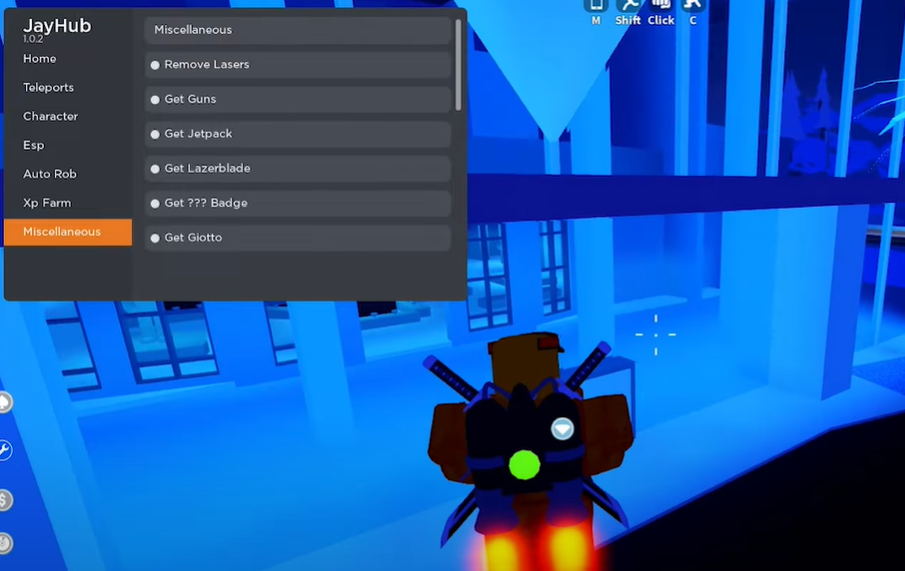 mad city script roblox autorob