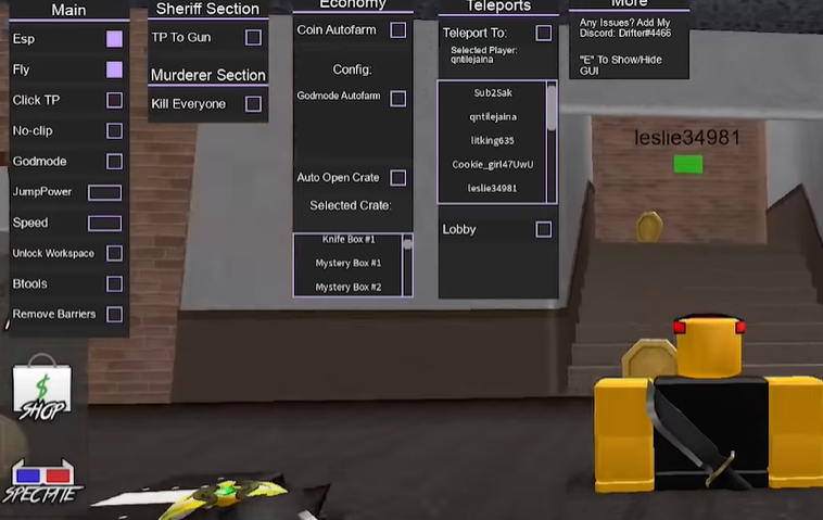 mm2 script exploit drifthub roblox