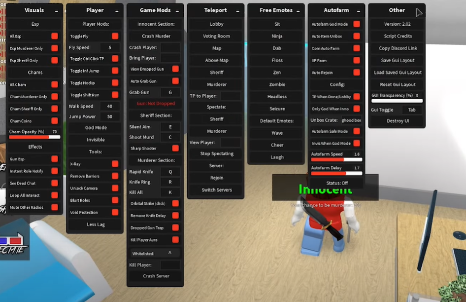 roblox mm2 script