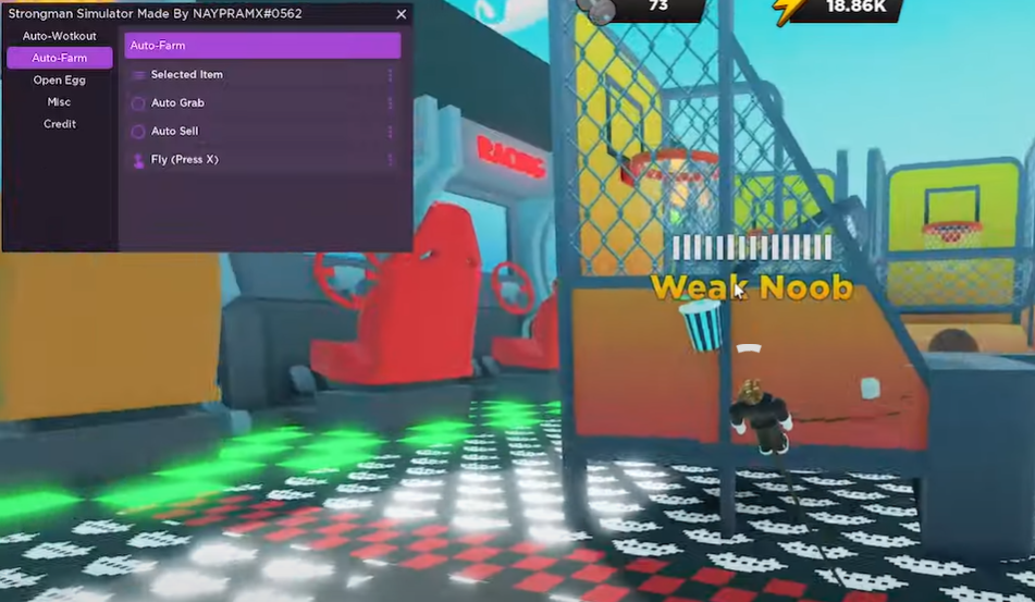 roblox strongman simulator script