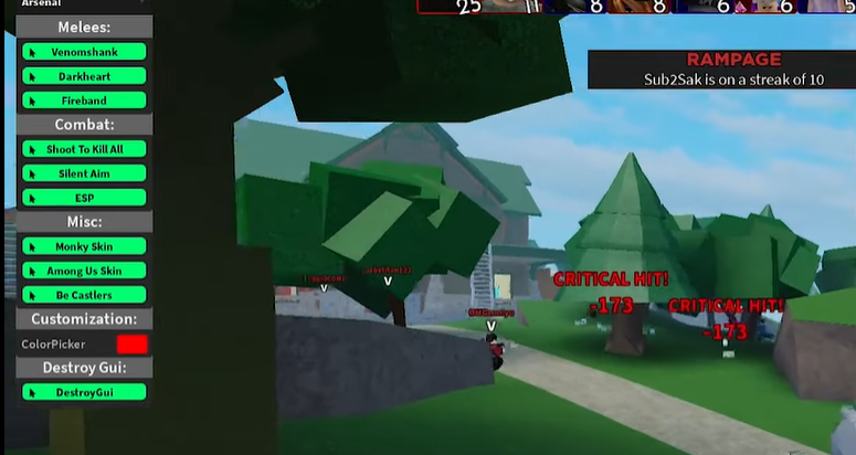 arsenal script hack