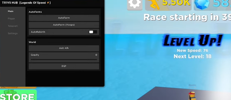 legends of speed script exploit