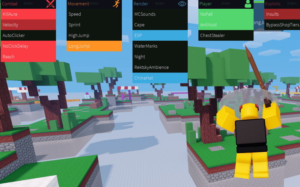 roblox bedwars script gui rektsky