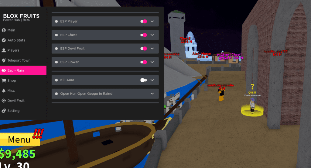 roblox script hack blox fruit exploit autofarm