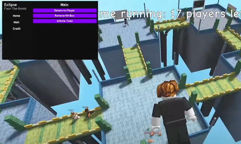 roblox bomb thing testing gui
