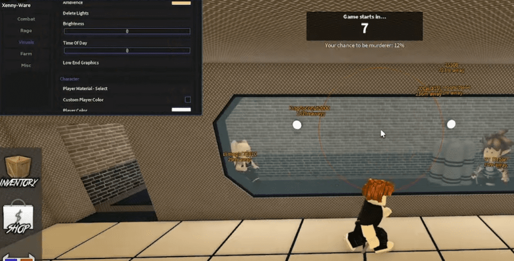 roblox murder mystery 2 hack gui