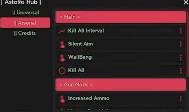 alfastohub roblox arsenal wallbang 