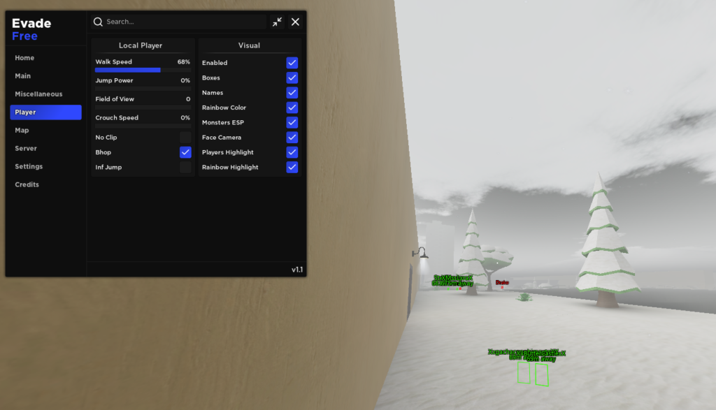 roblox evade script hack esp

