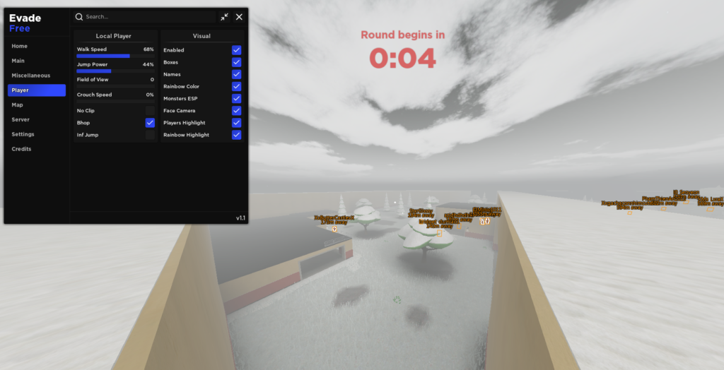 roblox evade script fly
