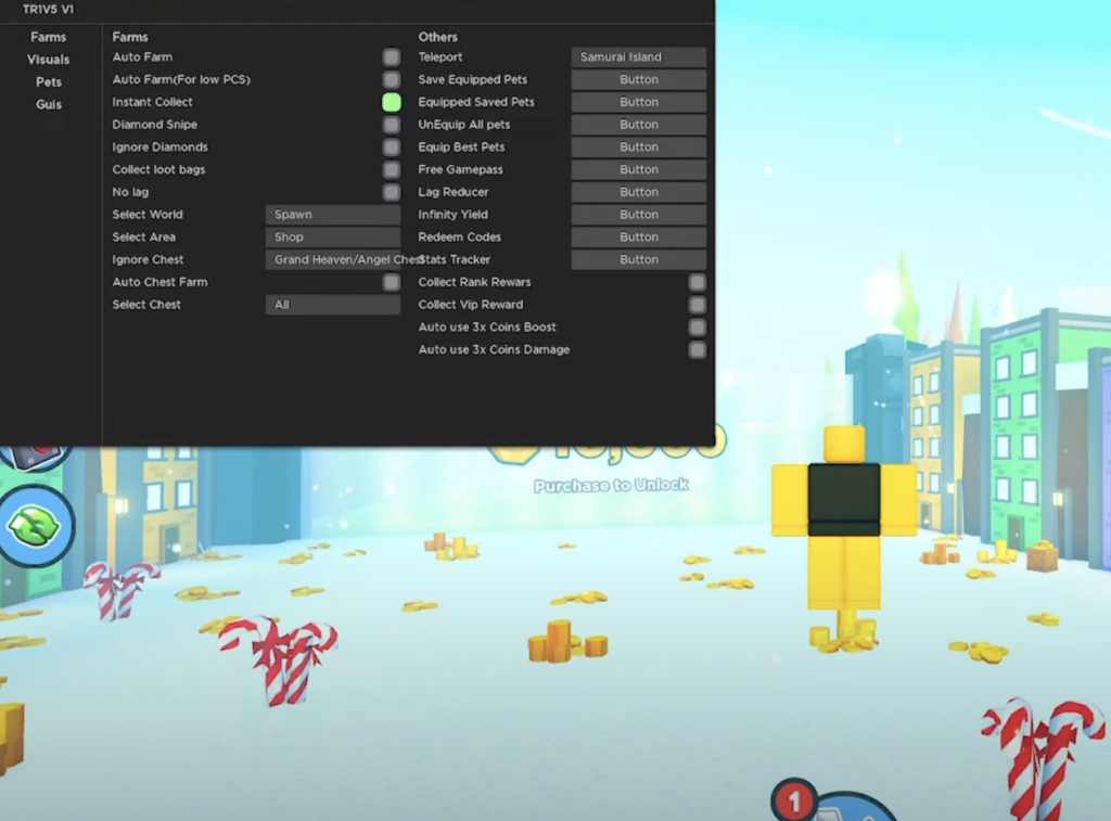 Pet Simulator x autofarm exploit