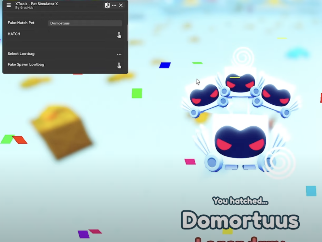 roblox pet sim x script fakehatch exploit