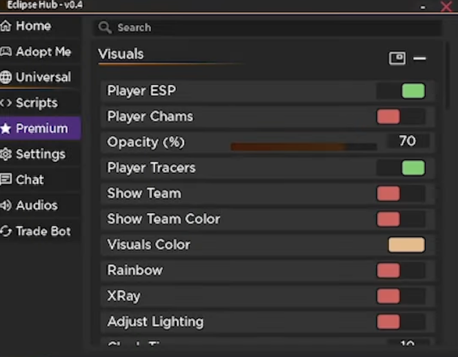 roblox esp for adopt me