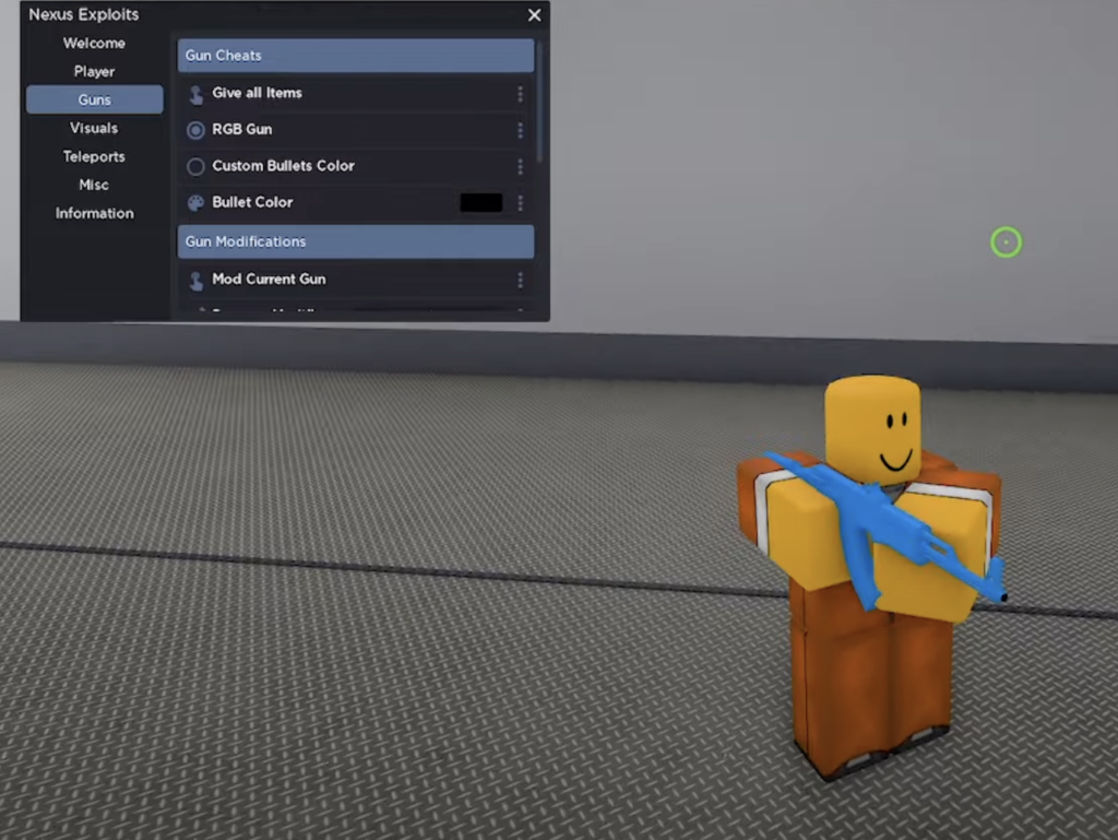 gun infinite ammo prison life script