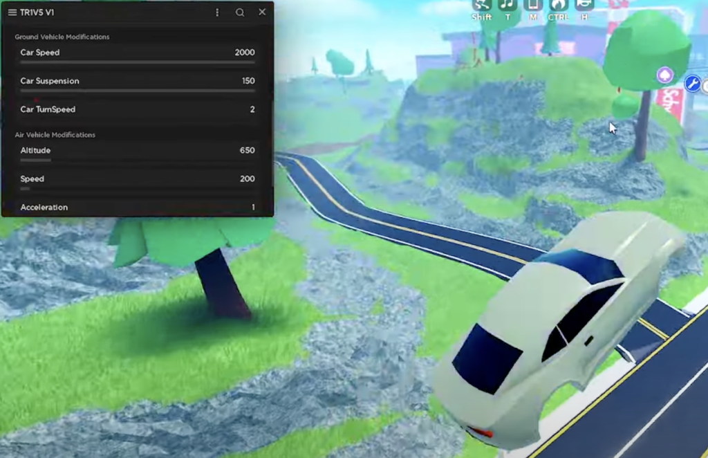 mad city car mod car fly hacks script