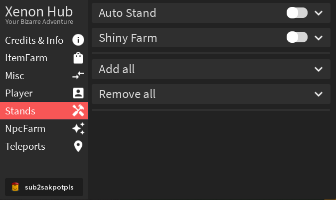autofarm stand script yba
