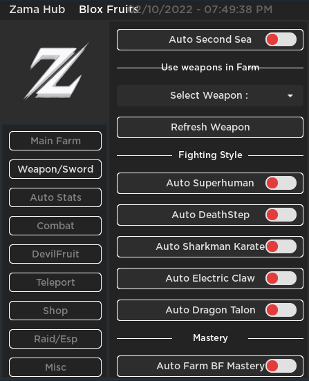  BEST KEYLESS Roblox Blox Fruits Script Autofarm GUI