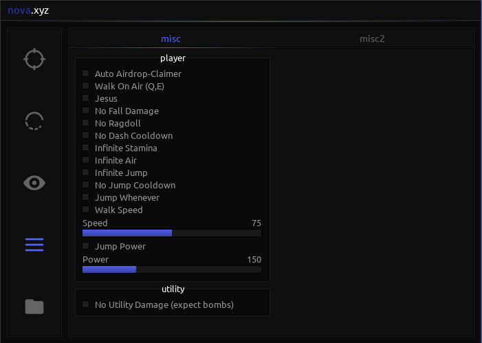 combat warrior fly script
