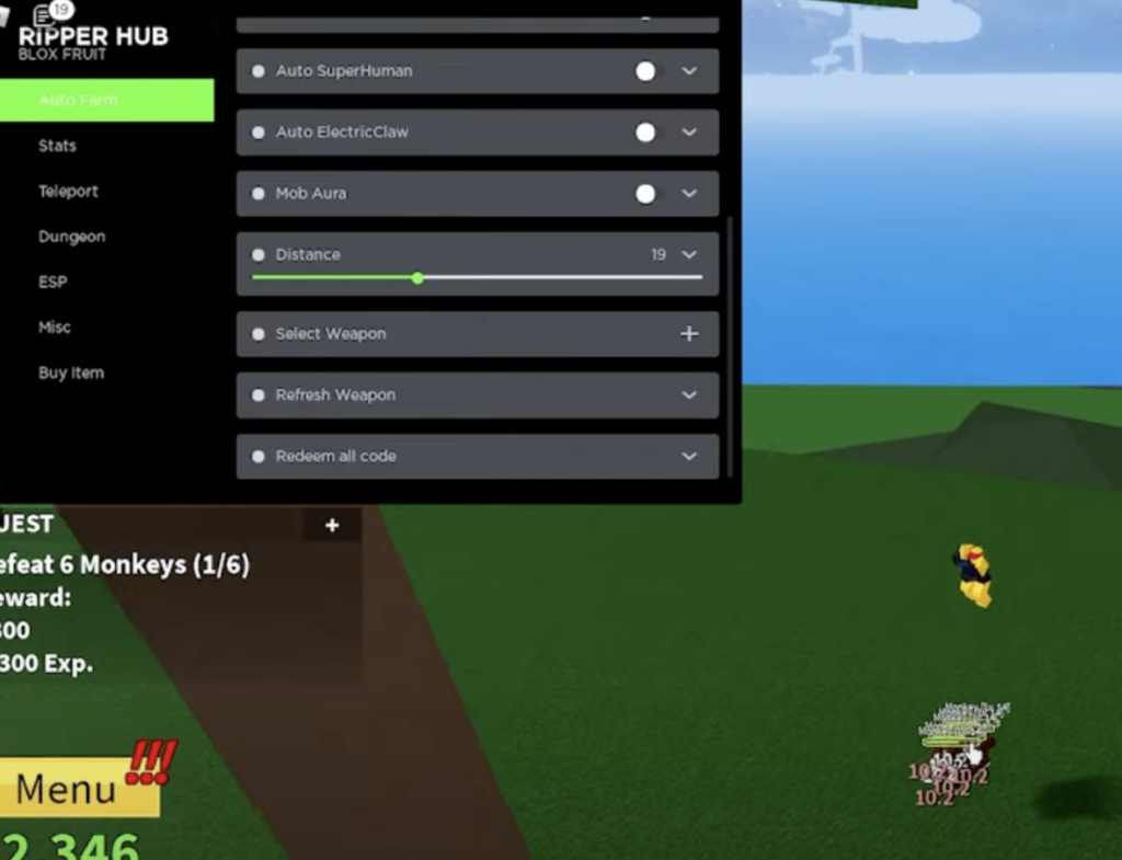 autofarm blox fruits script
