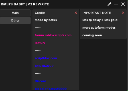 roblox Build A Boat For Treasure script gui