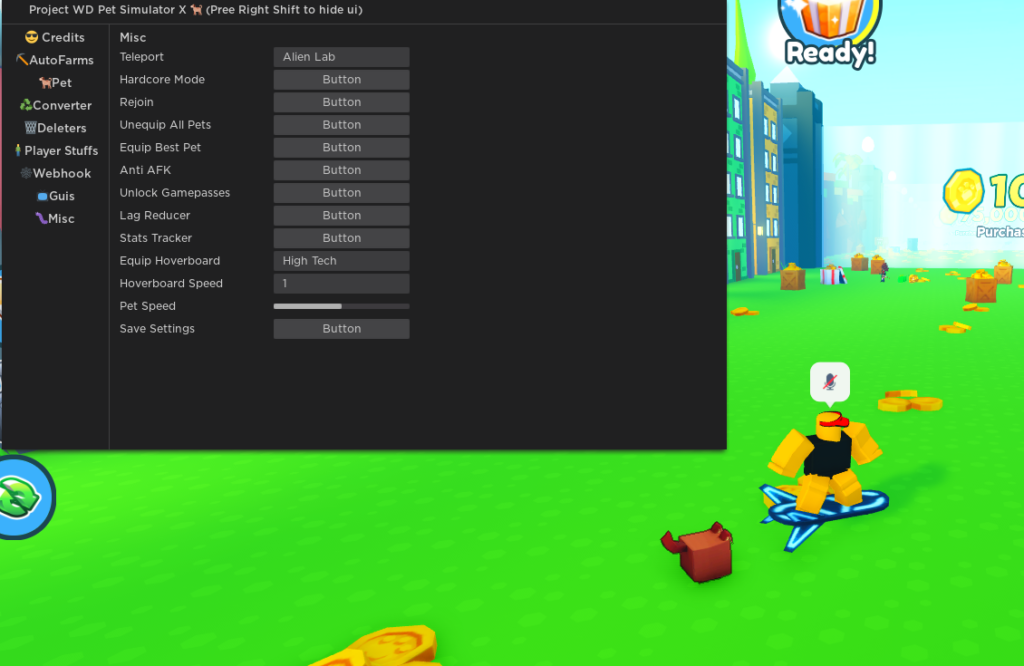 pet sim x script