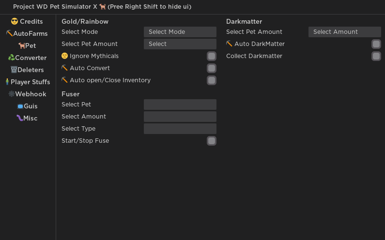 pet sim gui script