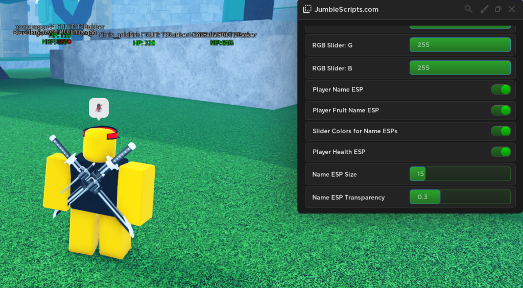 roblox fruit battlegrounds autofarm script gui
