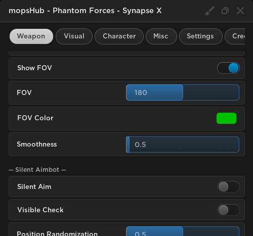  Roblox NEW Phantom Forces Script MopsHub GUI