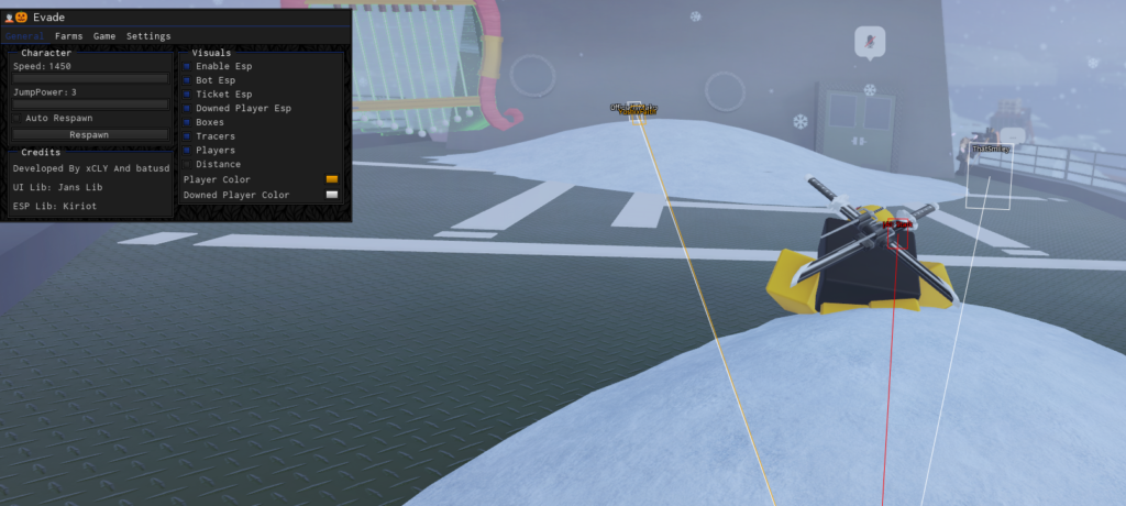 evade script hack