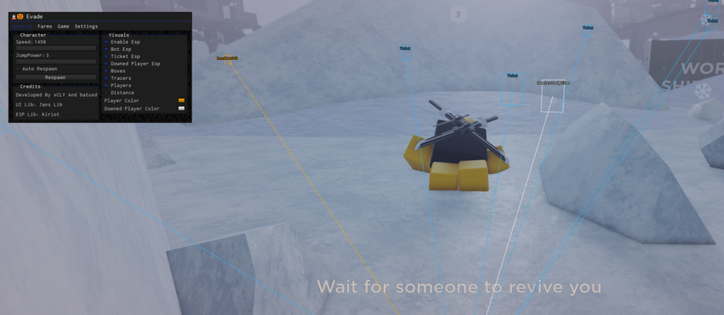 roblox evade ESPs