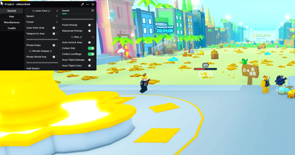 pet simulator x script gui