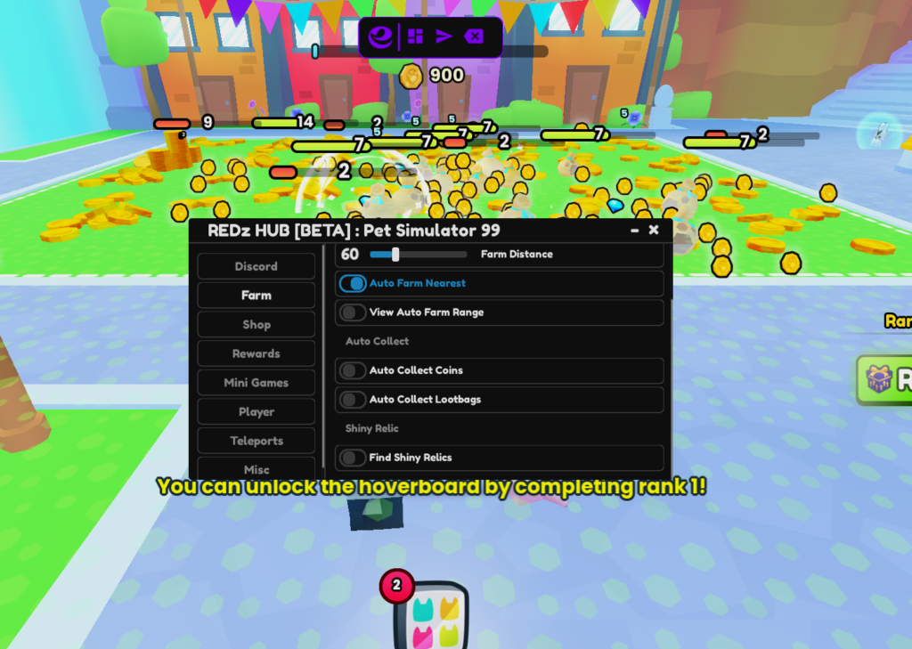 pet sim 99 script gui