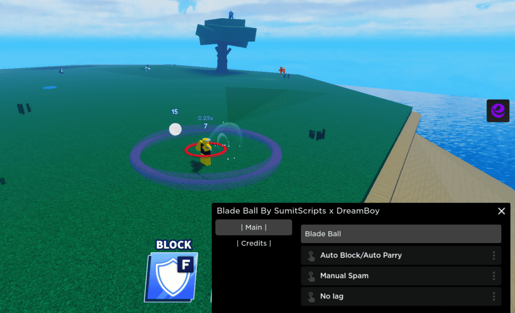 blade ball script gui