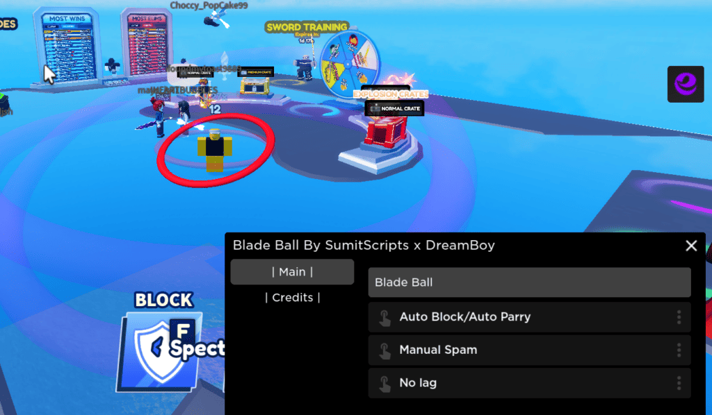 roblox blade ball script hack