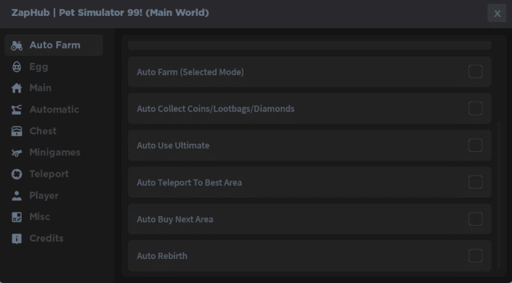 pet sim 99 script gui